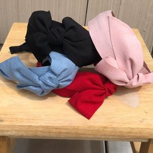 Bryant brant handmade fabric Headband with bow